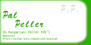 pal peller business card